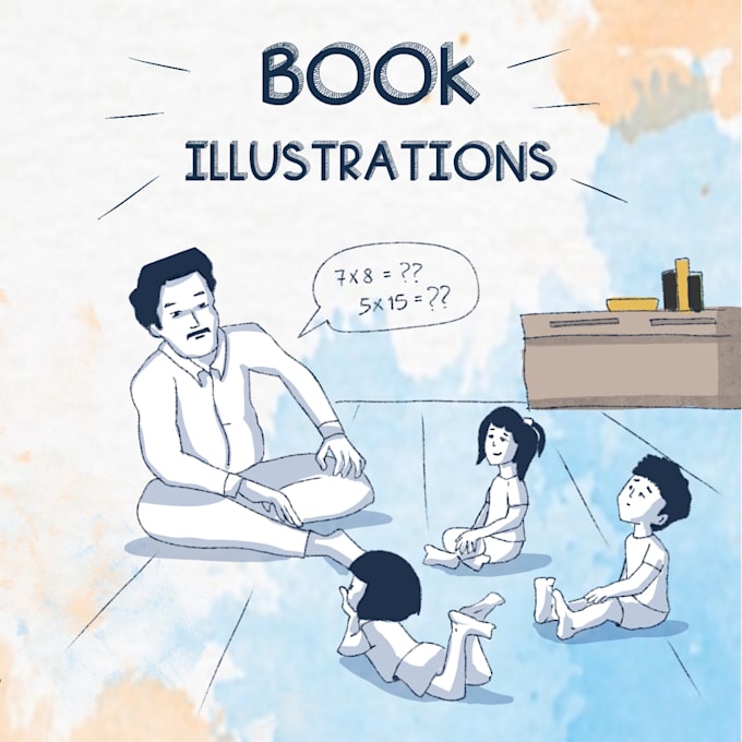 draw any book illustrations for you