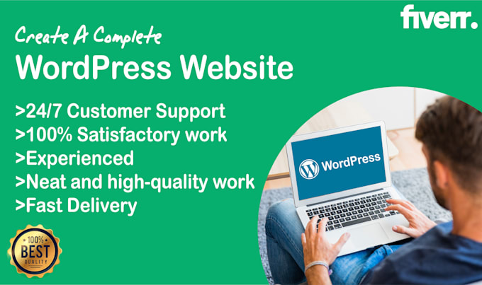 be your wordpress developer for website or blog