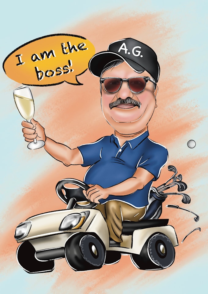make caricatures portrait from your photo