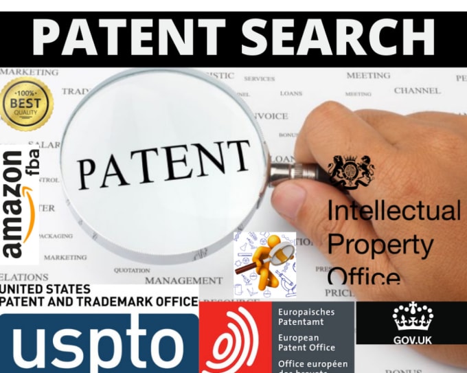 Do patent search and trademark search for your product or idea by  Sajidbukhari786 | Fiverr