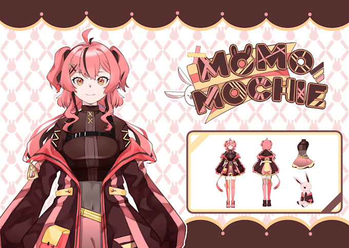 create a live 2d model of your character