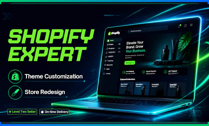design a high converting shopify dropshipping store or shopify website redesign