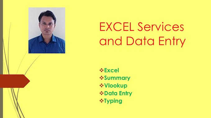 do excel data entry copy paste and typing for you