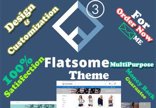 be flatsome theme specialist for woocommerce store design and customization