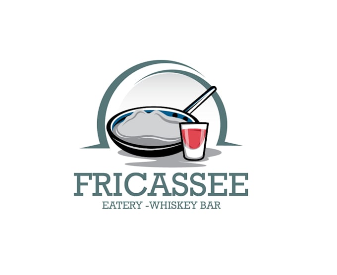 design restaurant, fast food logo