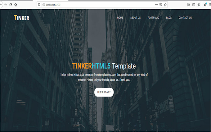 Design html and css project by Shad_12 | Fiverr