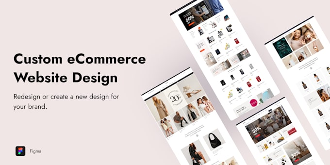 Design ui ux for ecommerce website by Codeandpixel | Fiverr