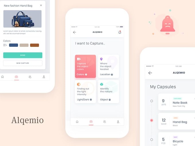 Design modern app ui ux, ios ui and app mockups in adobe xd by Hemanth ...