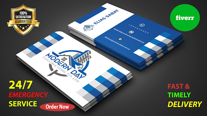 create professional, unique and striking business card