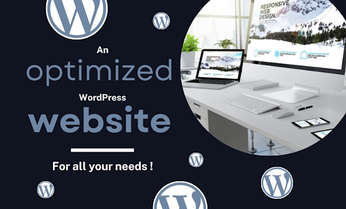 create an optimized wordpress site