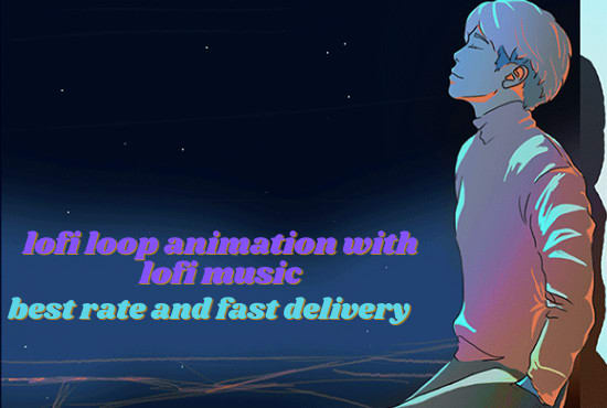 create lofi loop animation for youtube