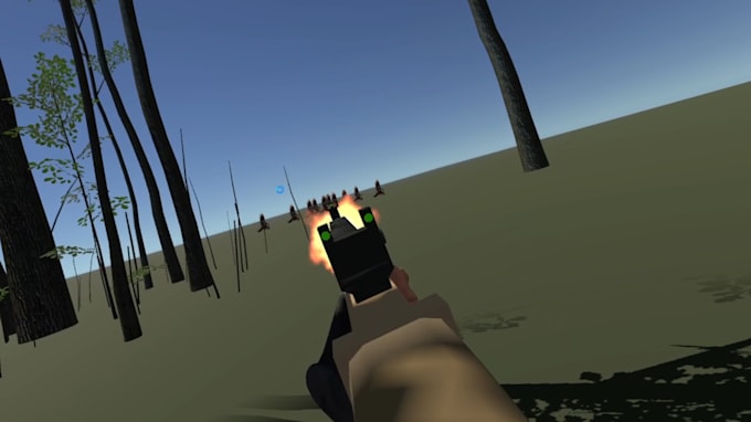 develop virtual reality vr game in unity for oculus