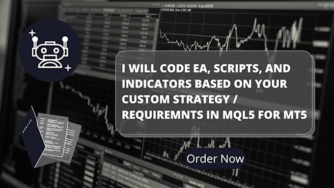 create custom scripts and strategies in mql5