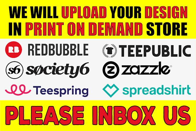 Upload your design in spreadshirt 