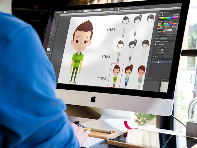 create 2d animated story video