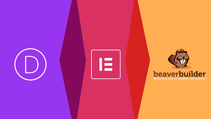 design or convert psd to wordpress website using elementor, divi, beaver builder