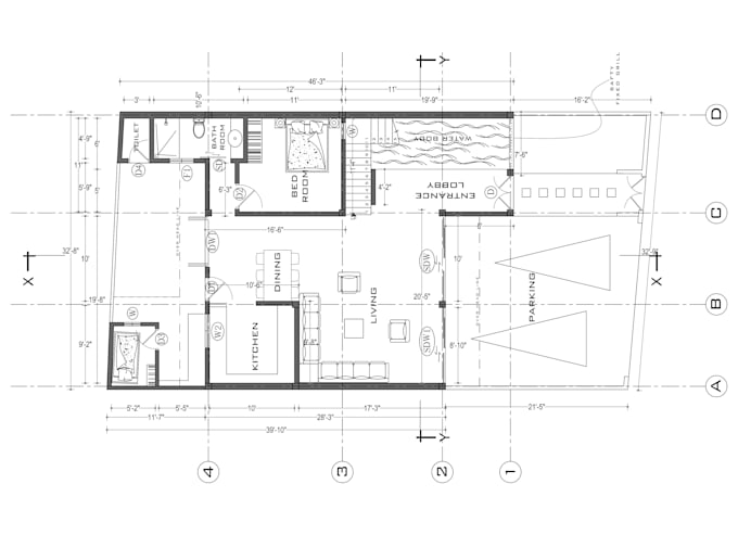 draw autocad floor plans