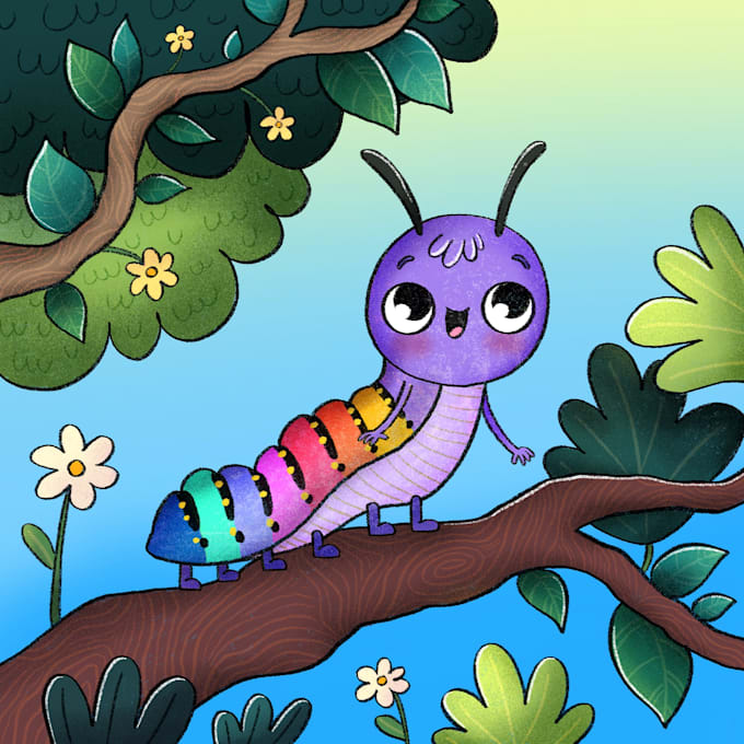 draw cute childrens book illustrations