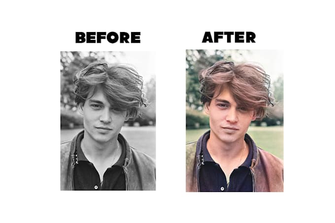 Colorize and restore your old black and white photo by Jahanzaibali154 ...