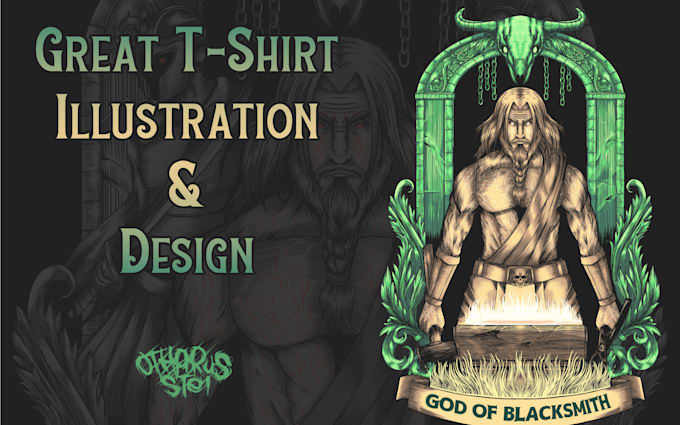 make great t shirt illustration design
