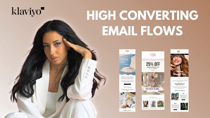 set up email marketing flows in klaviyo for shopify ecommerce