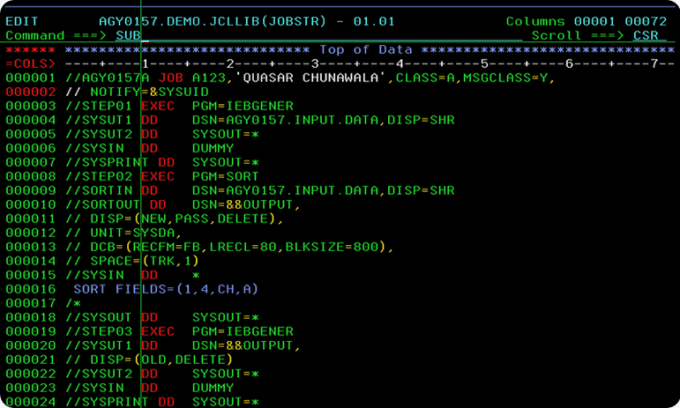 Machine learning in mainframe discount