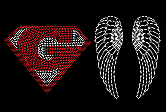 rhinestone design and template for you