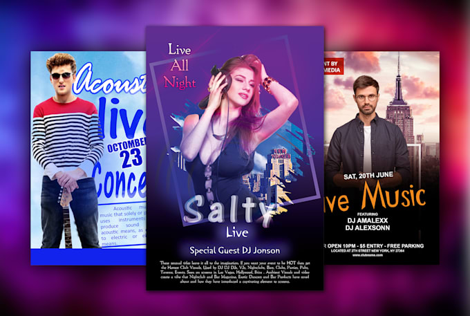 design and awesome flyer