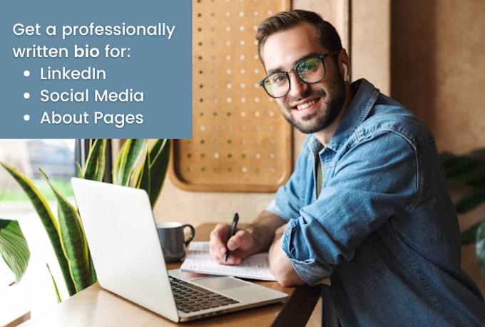 write a compelling  bio, about me page, or biography