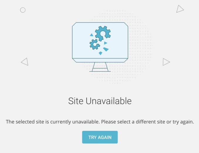 fix if your website is not working