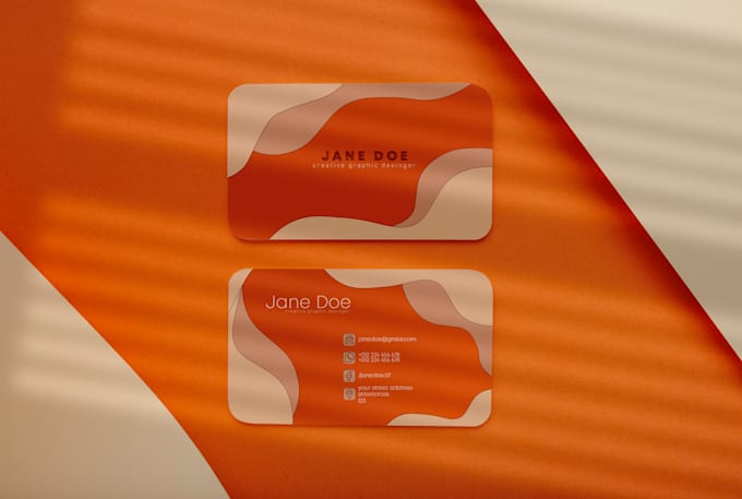 do stunning elegant business card design
