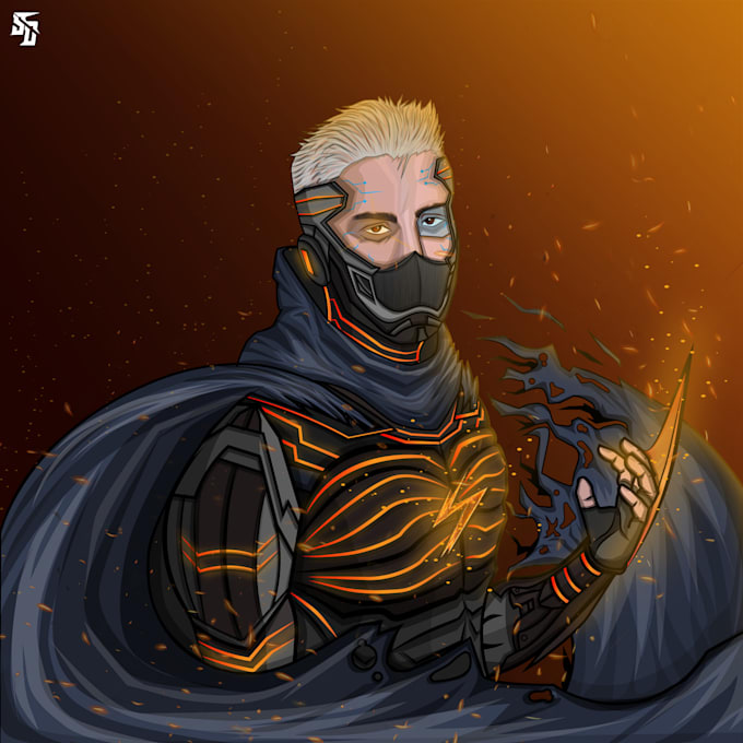 turn you into a superhero illustration