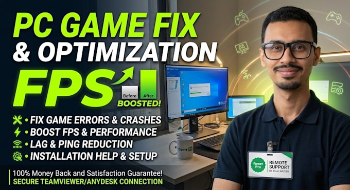 boost fps, fix game crashes, and optimize windows for gaming