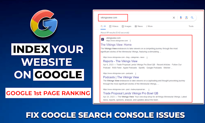 index your website on google and also others search engine