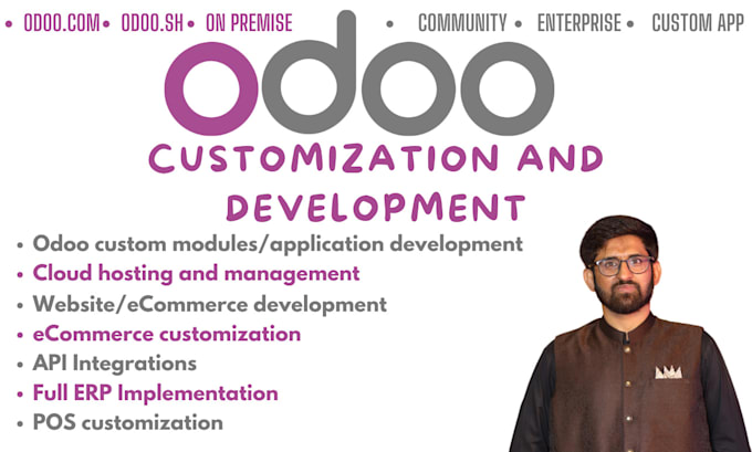deploy, implement, and customize odoo for you
