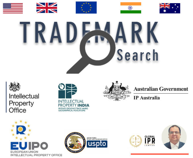 Conduct a knock out trademark search in the uspto ukipo euipo wipo