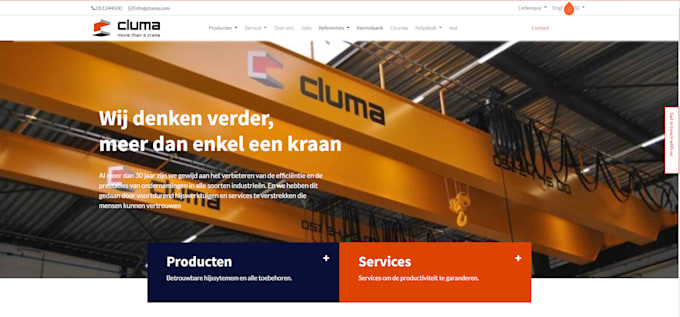 develop a responsive odoo website for you