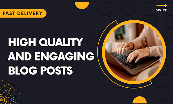 write unique and high quality SEO blog posts