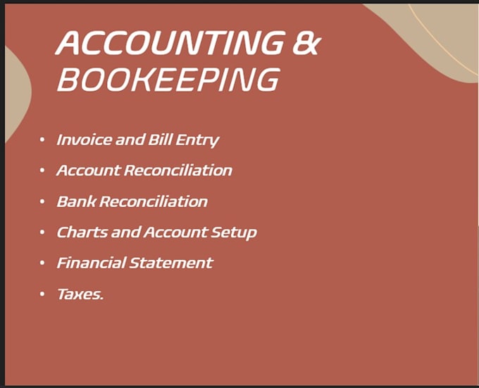 be your accountant bookkeeper