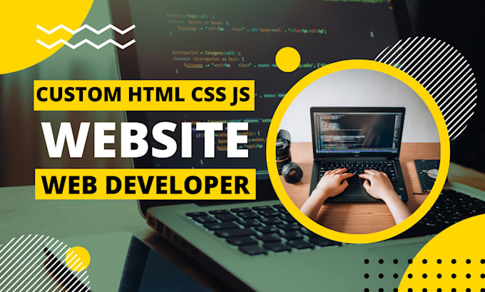 develop html css javascript jquery website