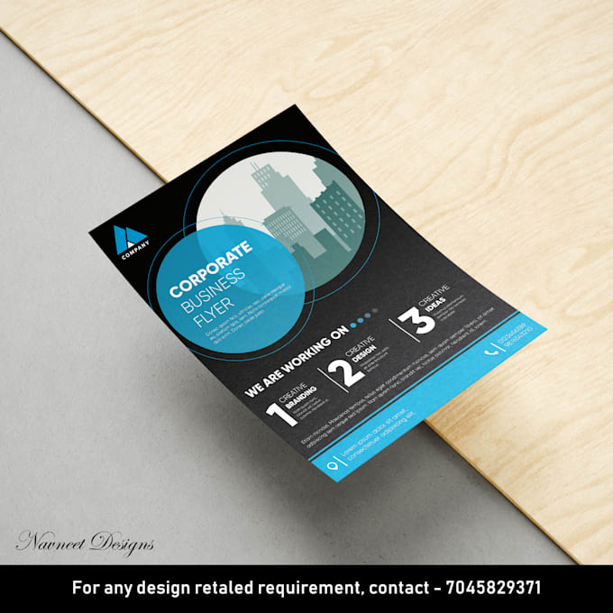 do a poster flyer, leaflet banner or any graphic design