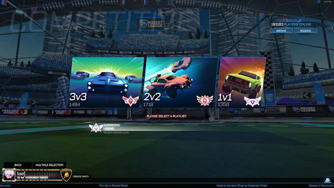 help rank up your rocket league account