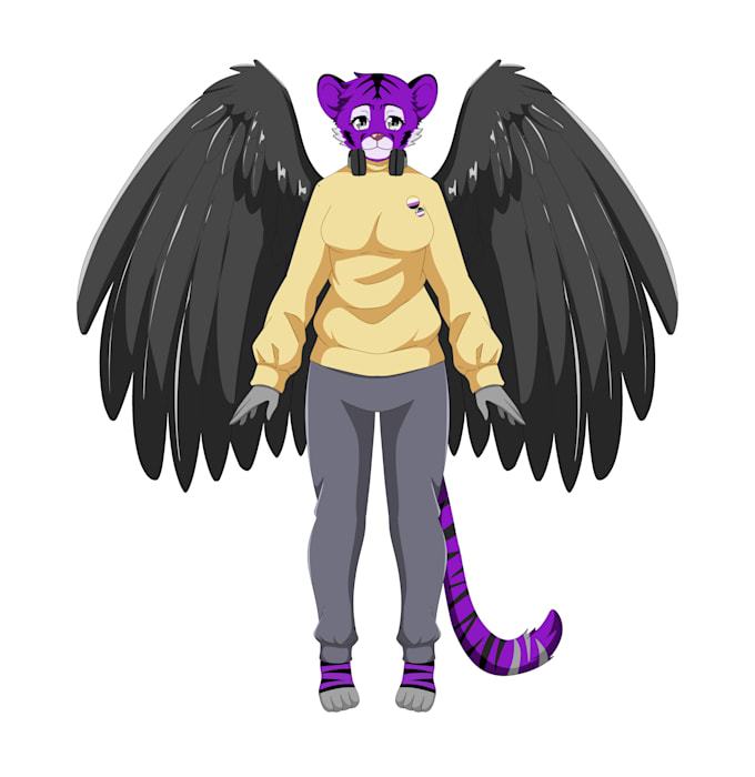 design professional live2d models for vtuber, facerig and animate it