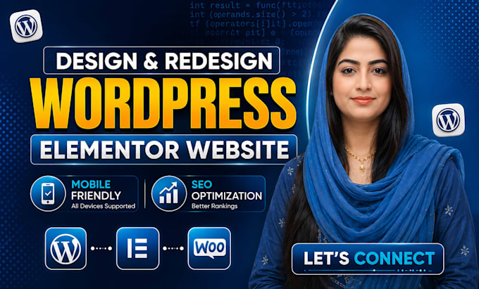 design, redesign, or clone a wordpress website with elementor