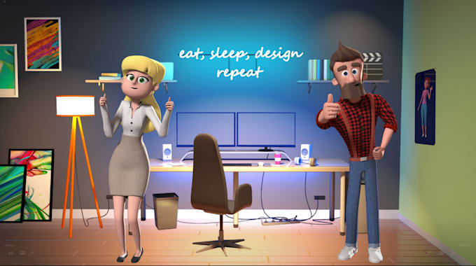 create marketing 2d or 3d animation video or sales explainer video