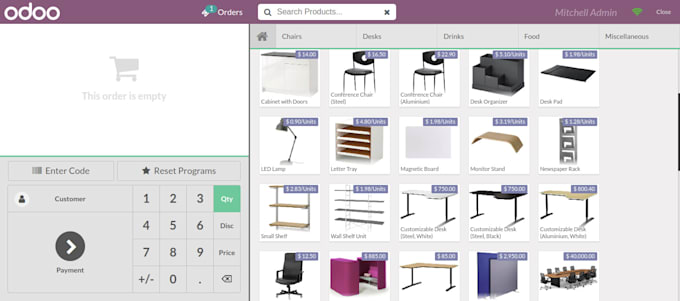 customise odoo pos for all versions