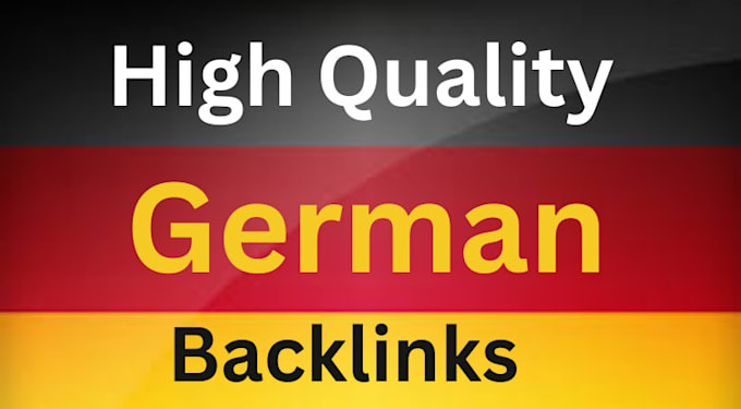 do quality german backlinks from germany sites