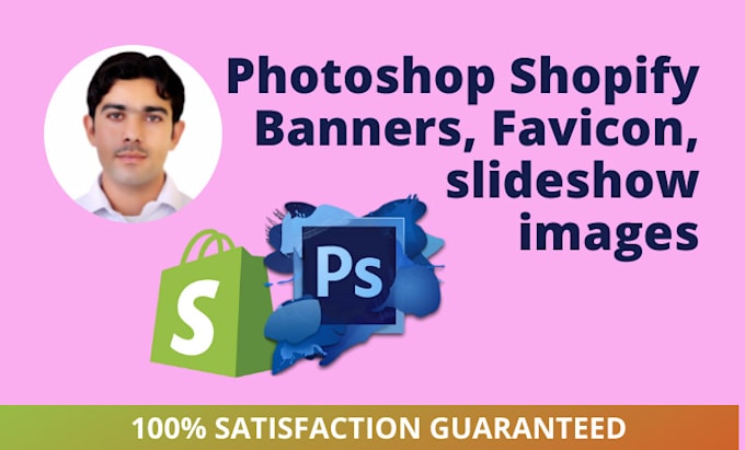 photoshop shopify banner size, favicon, slideshow image