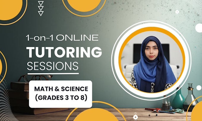 tutor maths and science from grades 3 to 8
