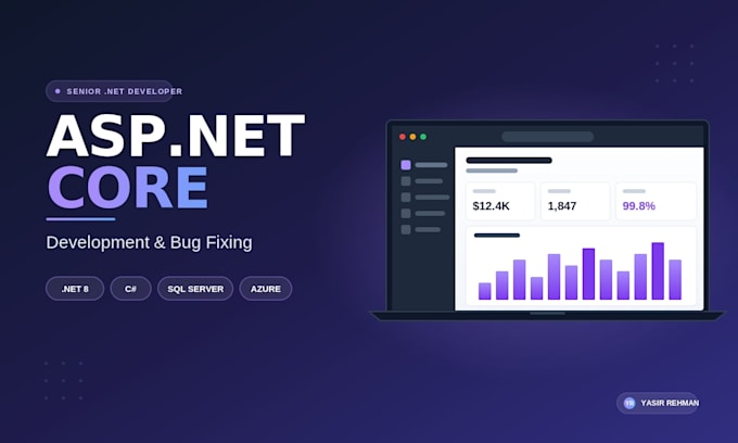 develop and fix asp net core applications with c sharp